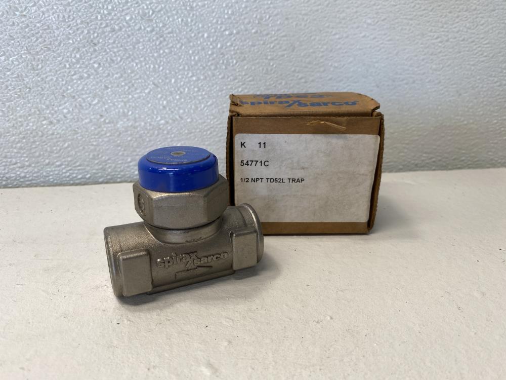 Spirax Sarco TD52L Thermo-Dynamic Steam Trap 1/2" NPT, 54771C